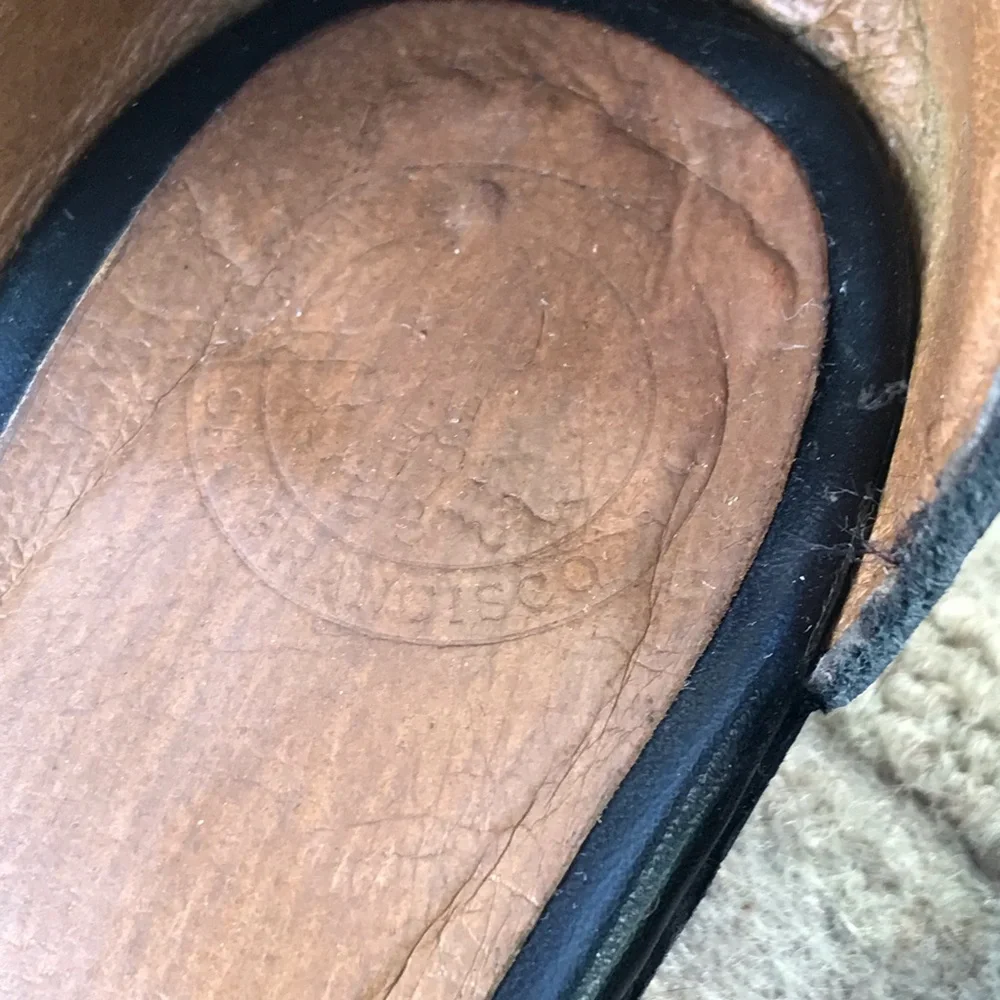 Sutro of San Francisco Leather Flats - Picture 4 of 10
